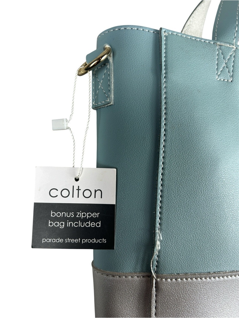 Two-Tone Tote Bag - Picture 4 of 5